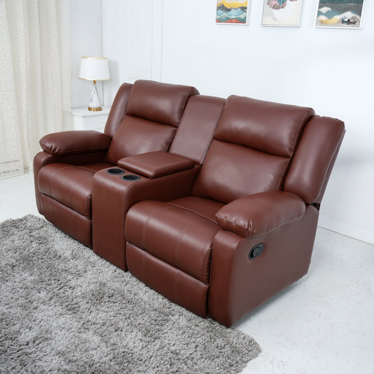 leather recliner sofa"